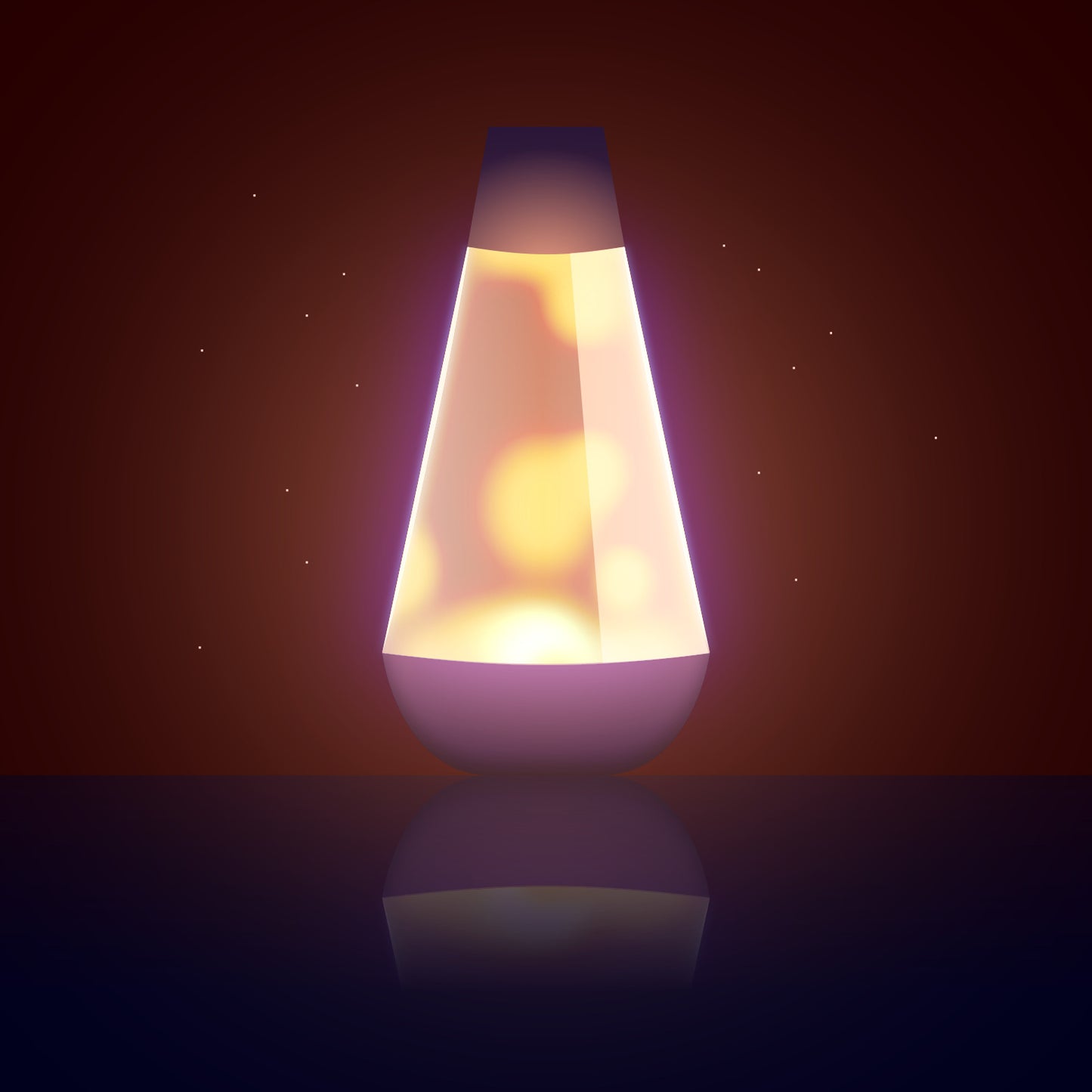 Conversion-enhancing Lava Lamp