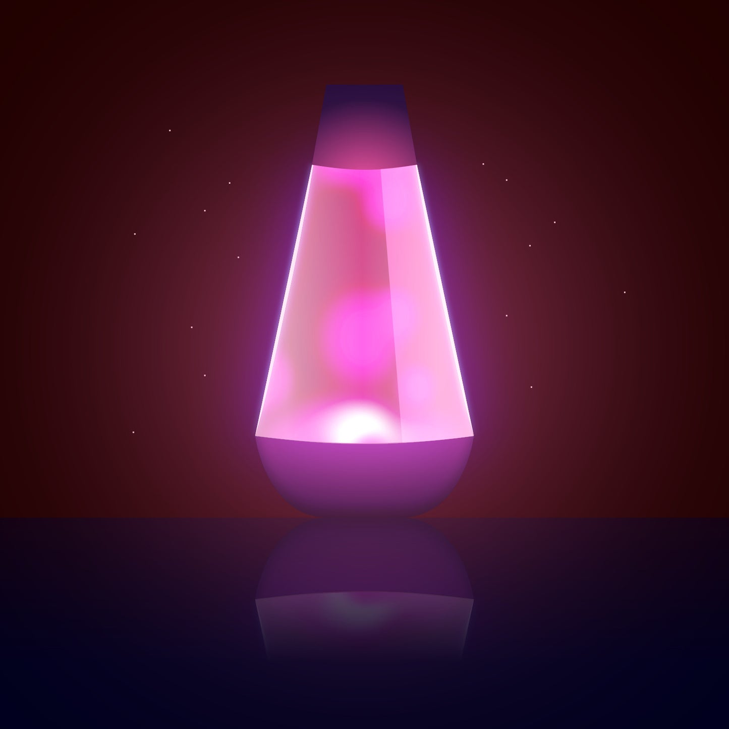 Conversion-enhancing Lava Lamp